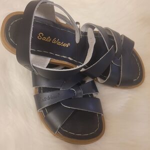 Salt Water Sandals by Hoy - Classic Navy Sandals